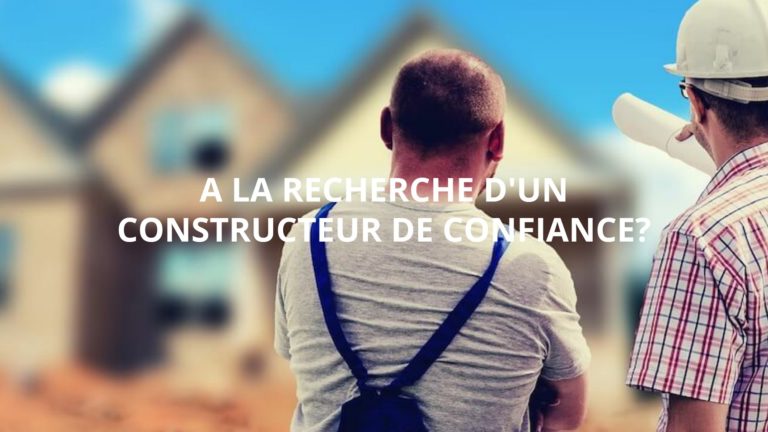 constrcuteur de confiance