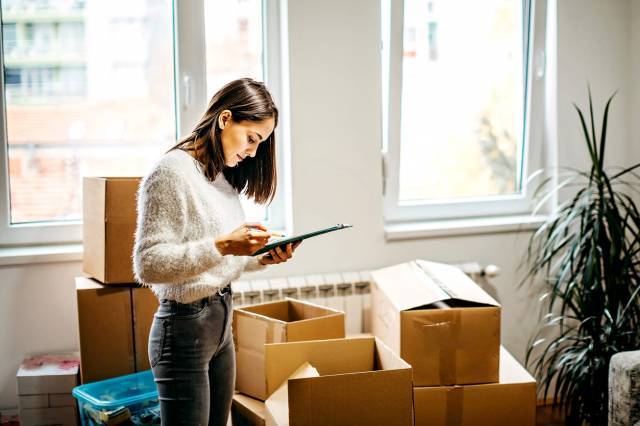 Déménagement, faire ses cartons